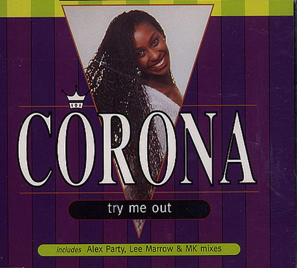 Corona Try Me Out UK CD single (CD5 / 5") YZ955CD