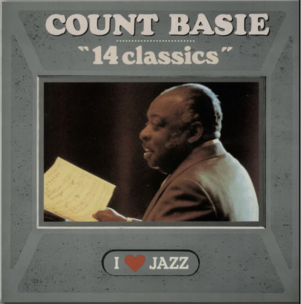Count Basie 14 Classics Dutch vinyl LP album (LP record) CBS21133