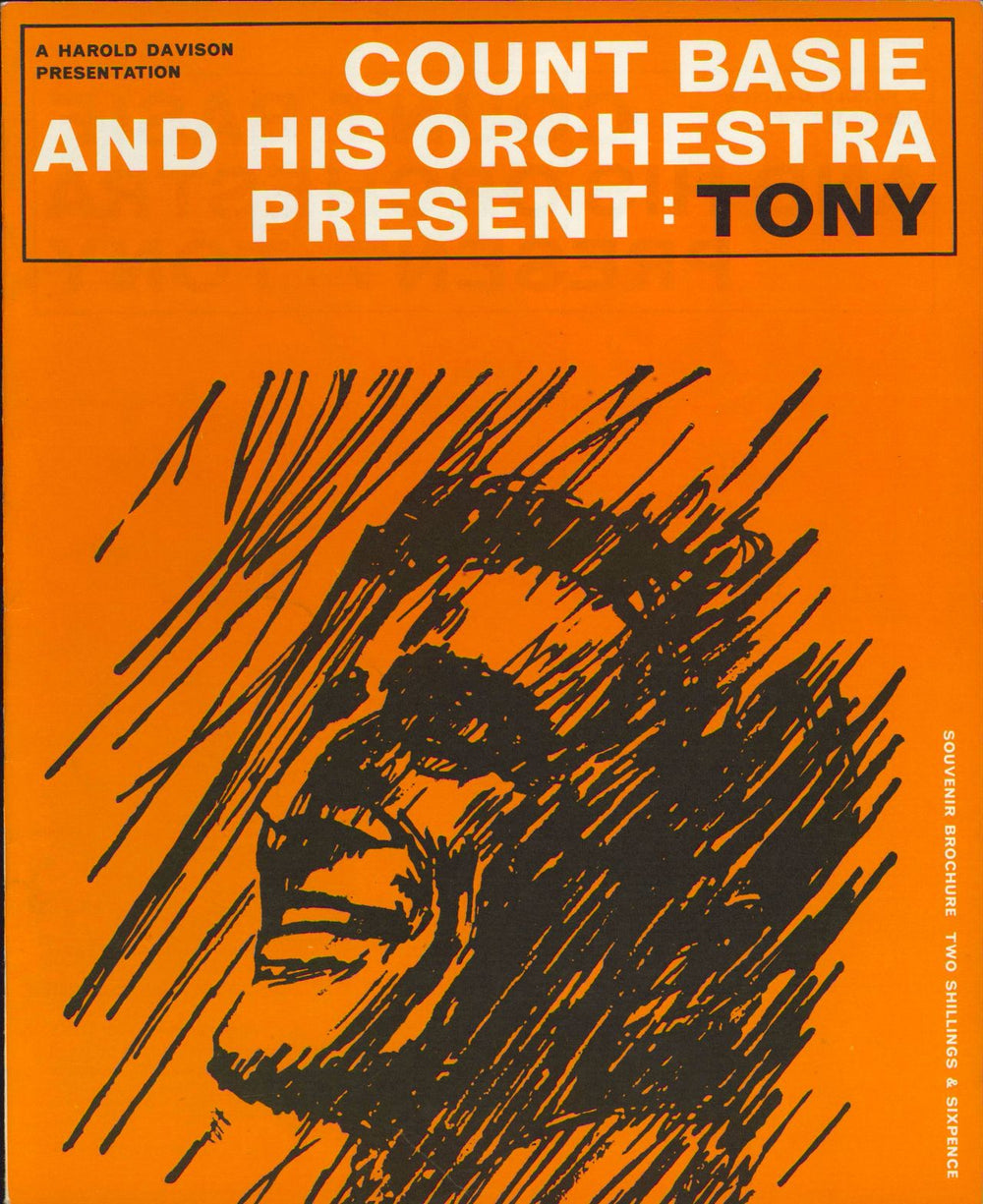 Count Basie Tony UK tour programme TOUR PROGRAMME