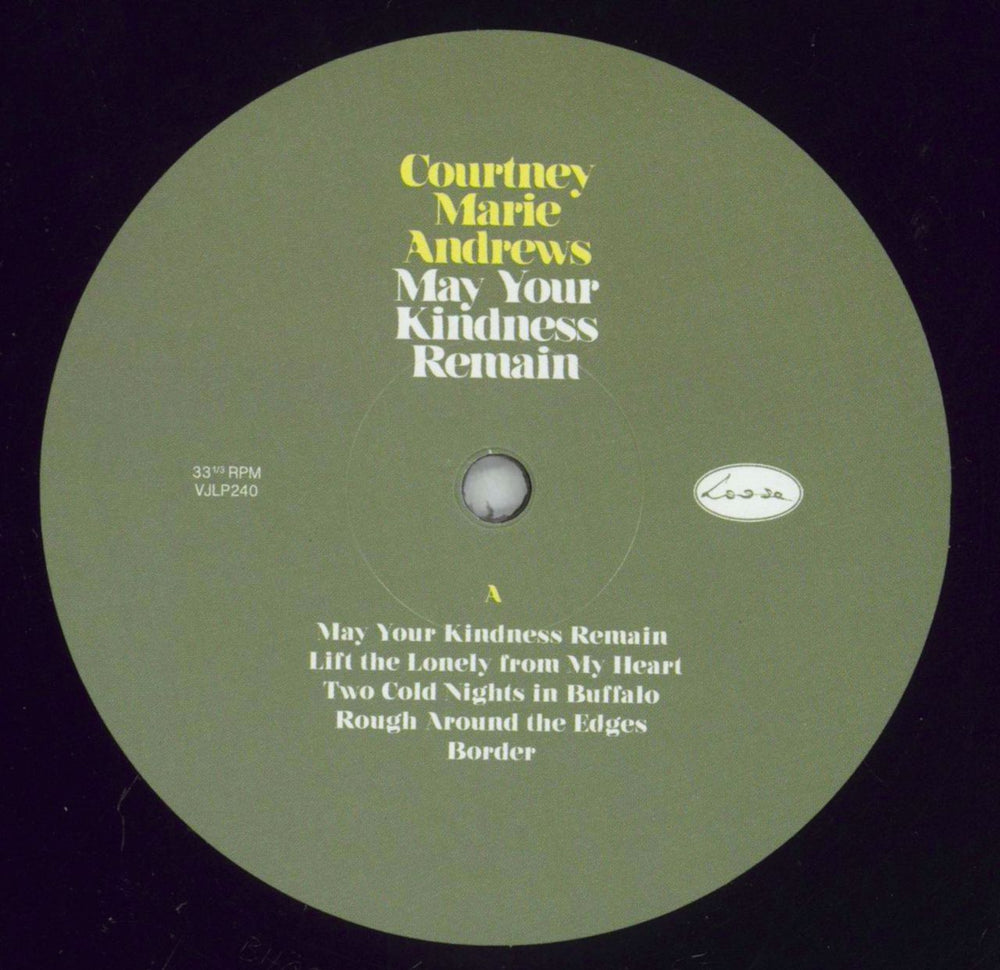 Courtney Marie Andrews May Your Kindness Remain UK vinyl LP album (LP record) 627LPMA828562