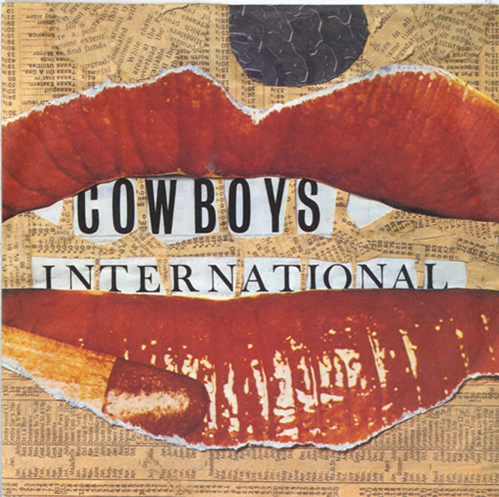 Cowboys International Aftermath UK 7" vinyl single (7 inch record / 45) VS253