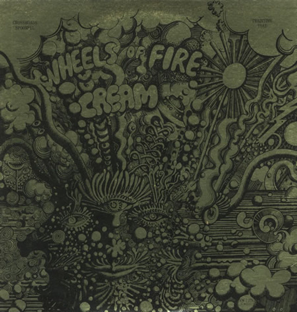Cream Wheels Of Fire - 1st Polydor Issue Japanese vinyl LP album (LP record) CRMLPWH358361