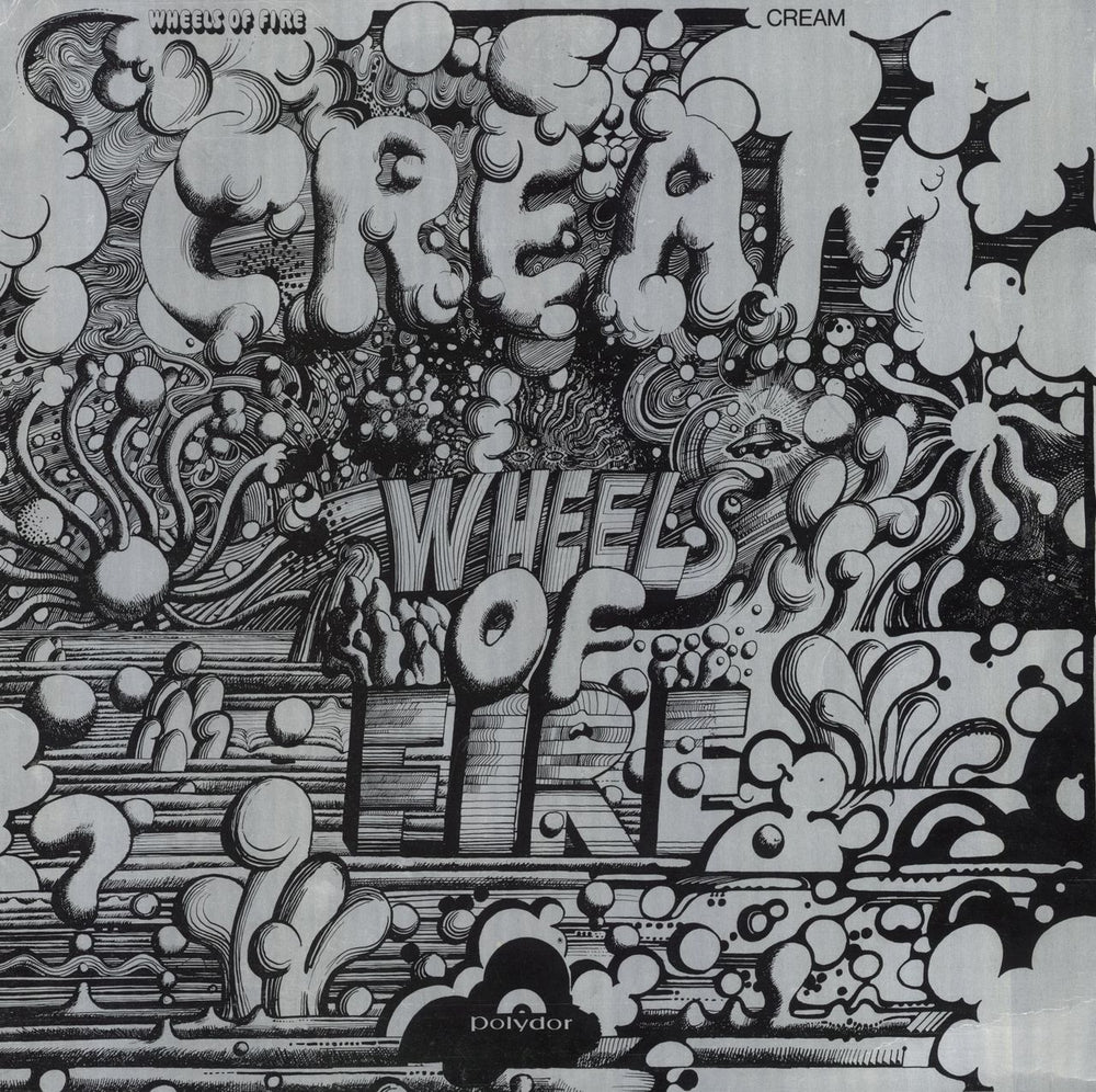 Cream Wheels Of Fire - EX UK 2-LP vinyl record set (Double LP Album) 583031/2