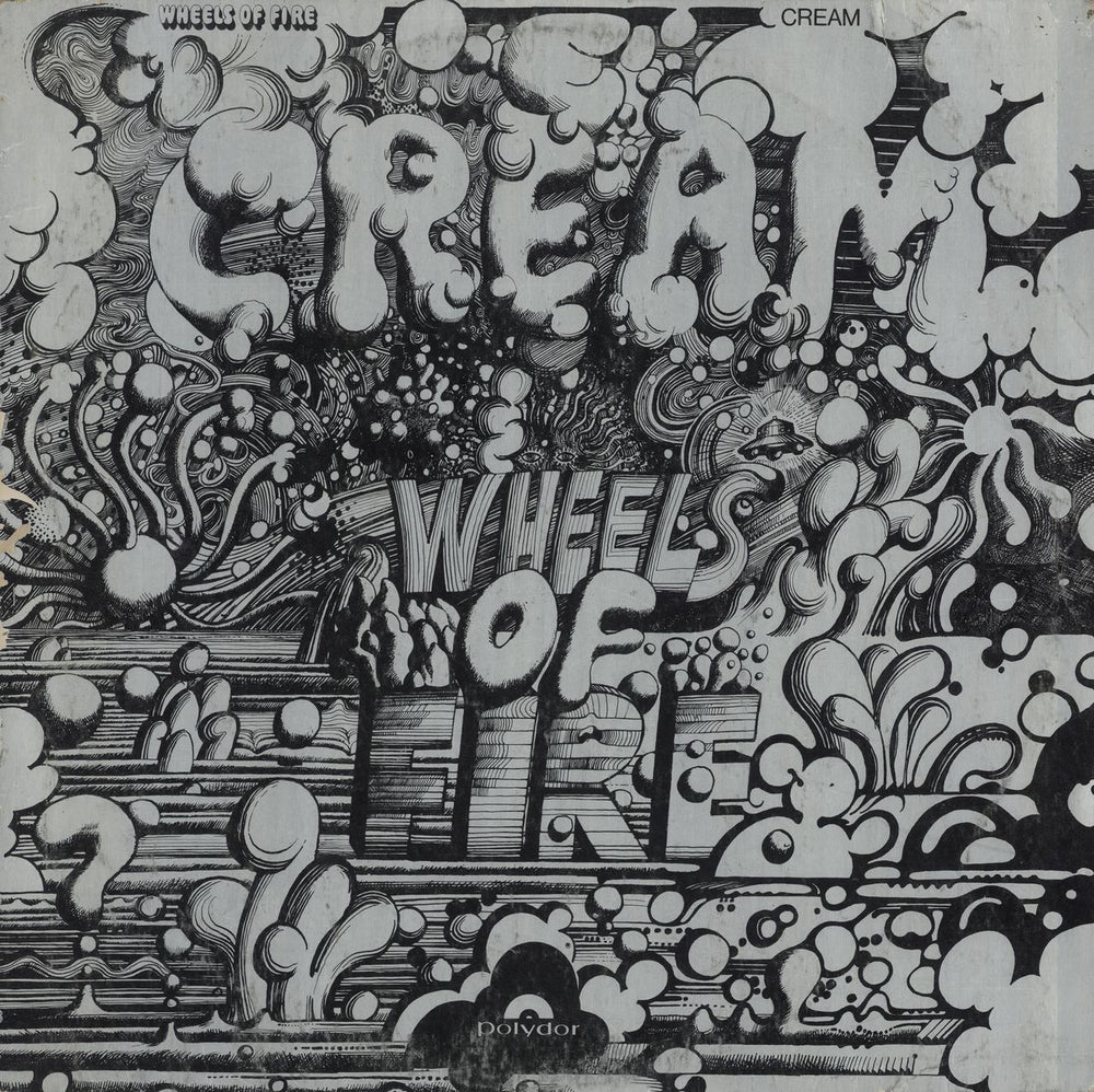 Cream Wheels Of Fire - In The Studio - EX UK vinyl LP album (LP record) 583033