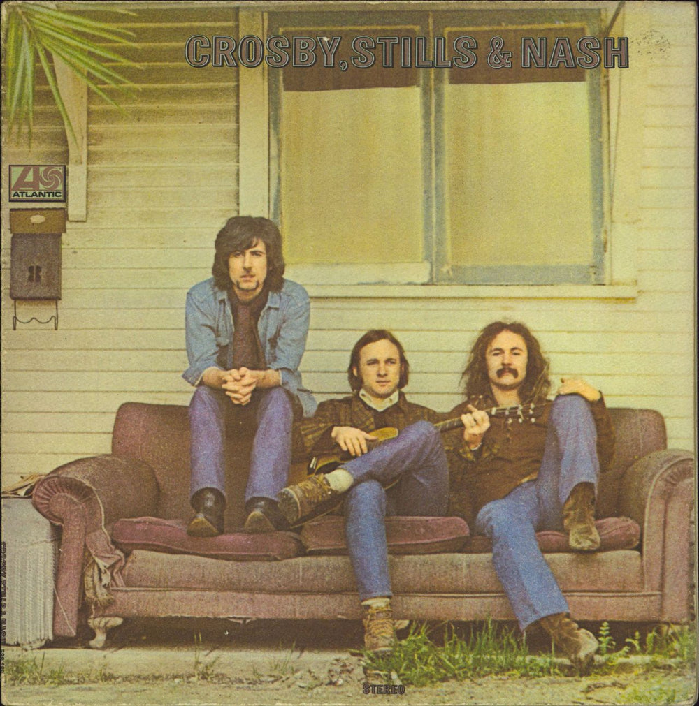 Crosby, Stills & Nash Crosby, Stills & Nash - 1st - EX- UK vinyl LP album (LP record) 588189