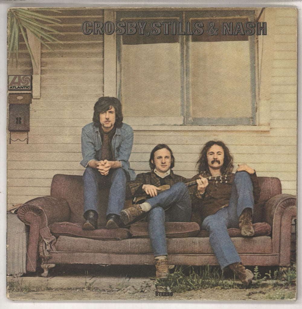 Crosby, Stills & Nash Crosby, Stills & Nash - 1st + Insert - EX UK vinyl LP album (LP record) 588189