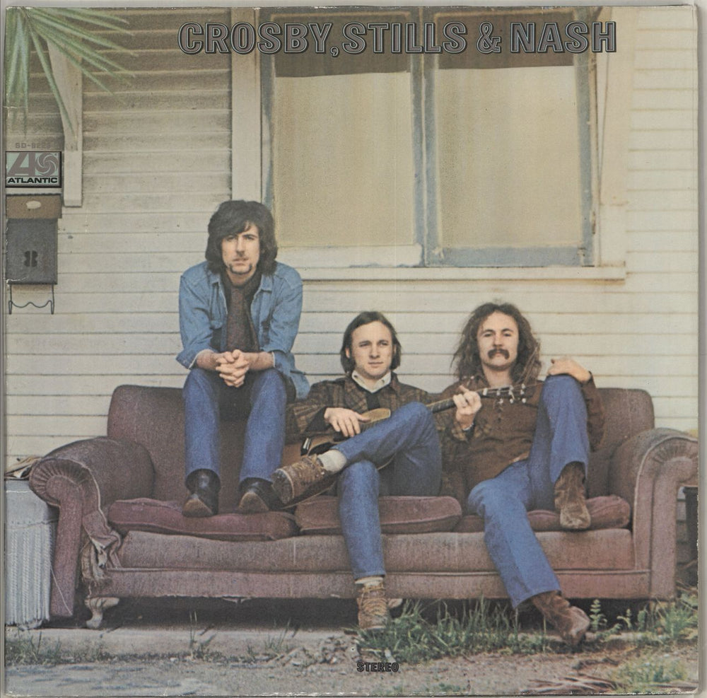 Crosby, Stills & Nash Crosby Stills & Nash German vinyl LP album (LP record) ATL40033