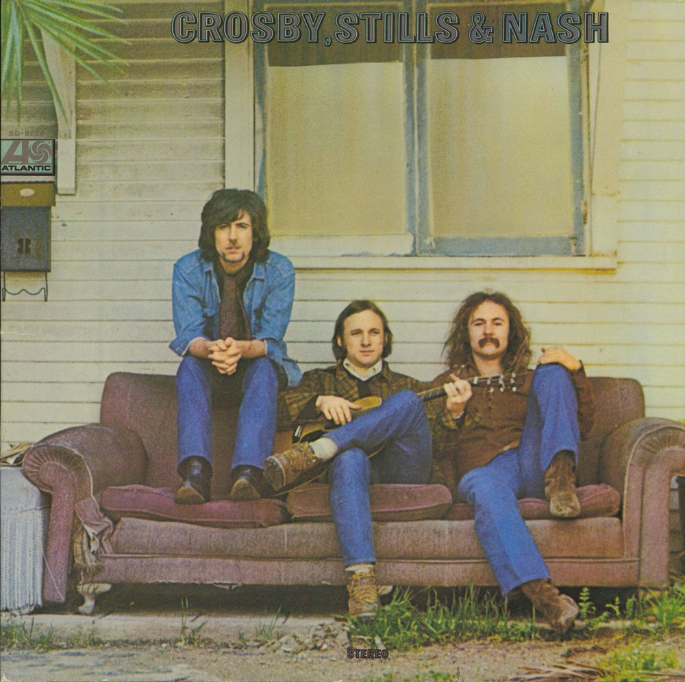 Crosby, Stills & Nash Crosby Stills & Nash German vinyl LP album (LP record) ATL40033