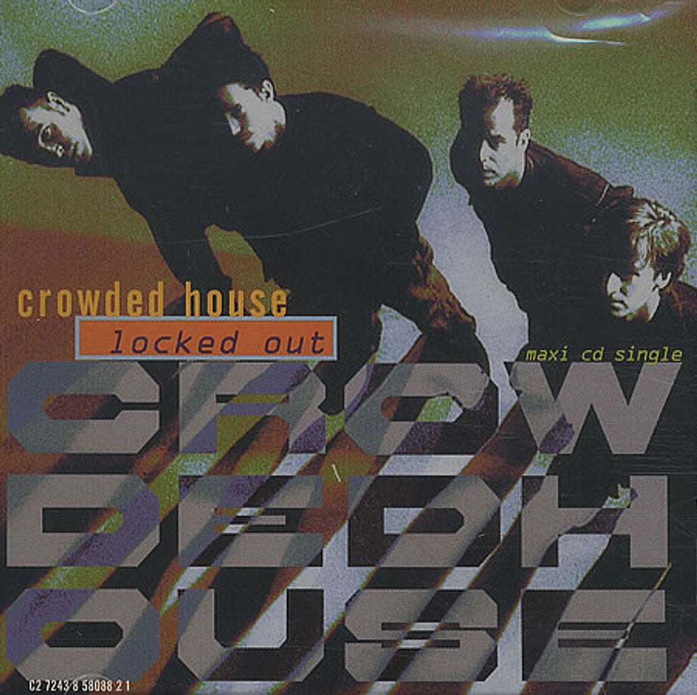 Crowded House Locked Out US CD single (CD5 / 5") C2-7243858088-2