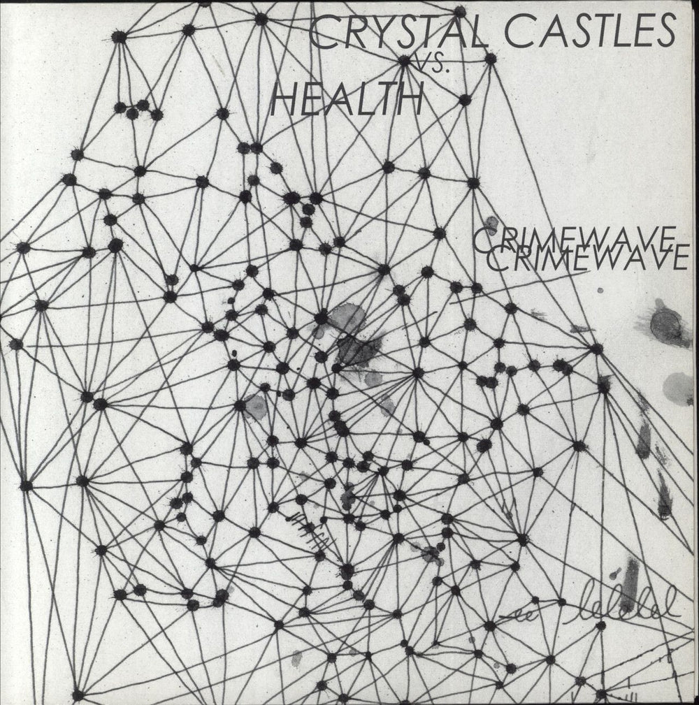 Crystal Castles Crimewave UK 7" vinyl single (7 inch record / 45) TROUBLE001