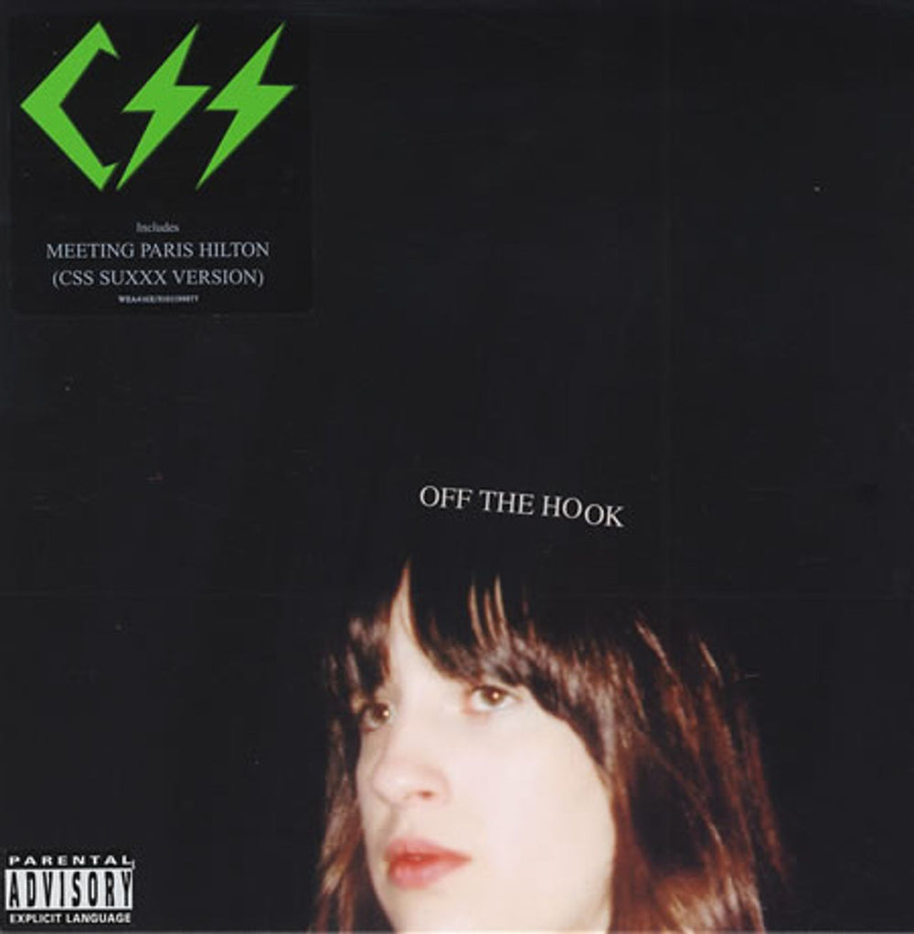 CSS Off The Hook UK 7" vinyl single (7 inch record / 45) WEA416X