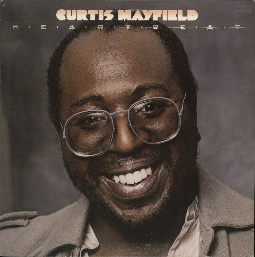 Curtis Mayfield Heartbeat UK vinyl LP album (LP record) RSS004