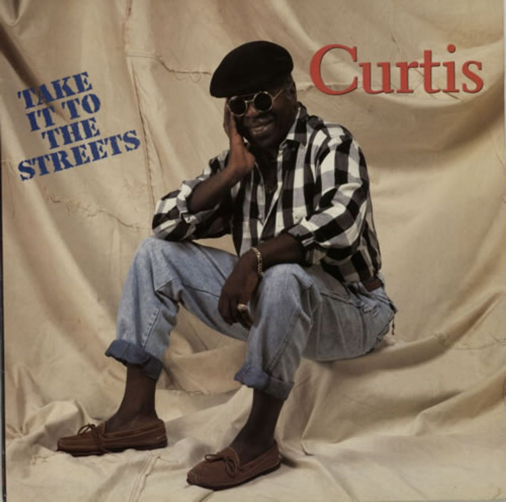 Curtis Mayfield Take It To The Streets US vinyl LP album (LP record) CUR2008