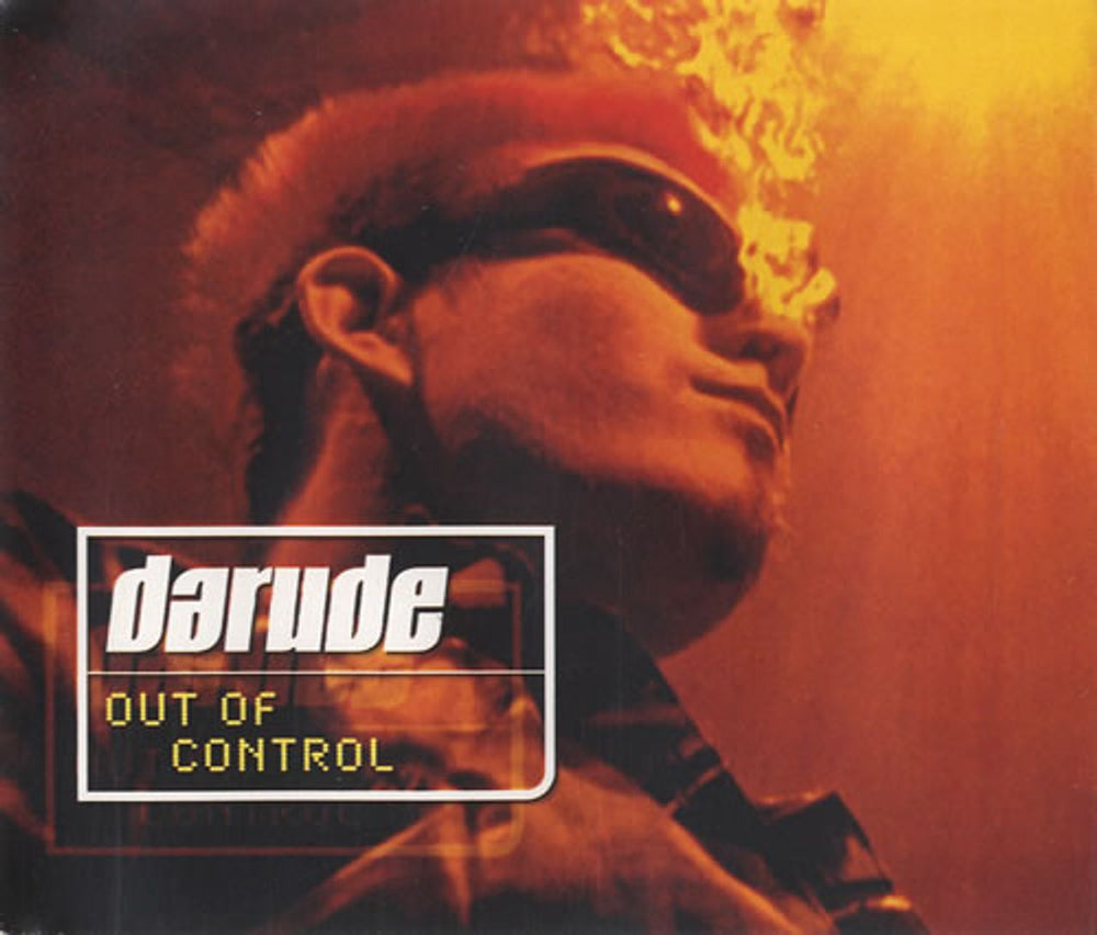 Darude Out Of Control UK Promo CD-R acetate CDR ACETATE