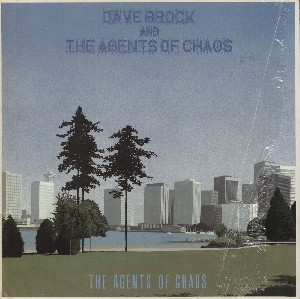 Dave Brock The Agents Of Chaos - Open Shrink UK vinyl LP album (LP record) SHARP042