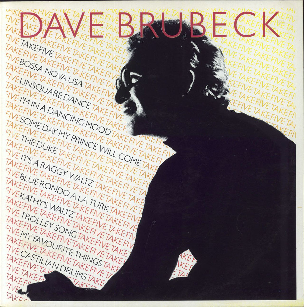 Dave Brubeck Take Five - red label UK vinyl LP album (LP record) 32084