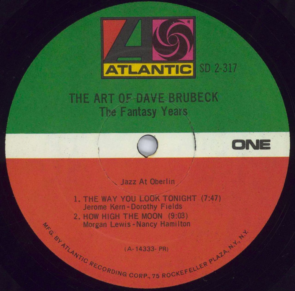 Dave Brubeck The Art Of Dave Brubeck / The Fantasy Years US 2-LP vinyl record set (Double LP Album) DBR2LTH830557