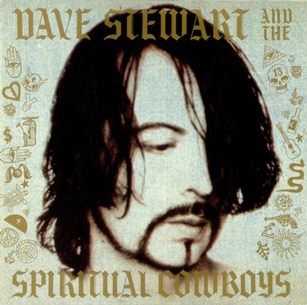 David A. Stewart Dave Stewart And The Spiritual Cowboys UK vinyl LP album (LP record) PL74710