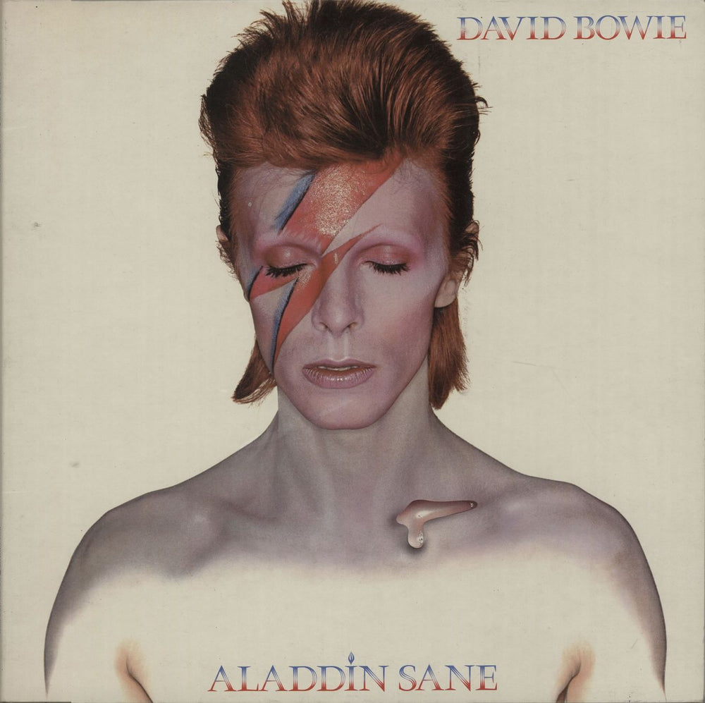 David Bowie Aladdin Sane - 1st - WOS UK vinyl LP album (LP record) RS1001