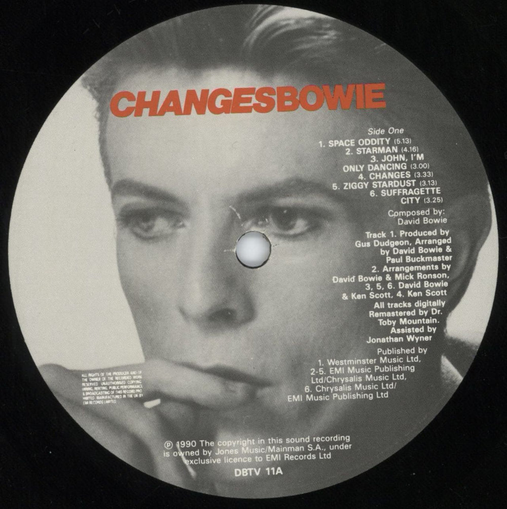 David Bowie ChangesBowie UK 2-LP vinyl record set (Double LP Album) BOW2LCH654882