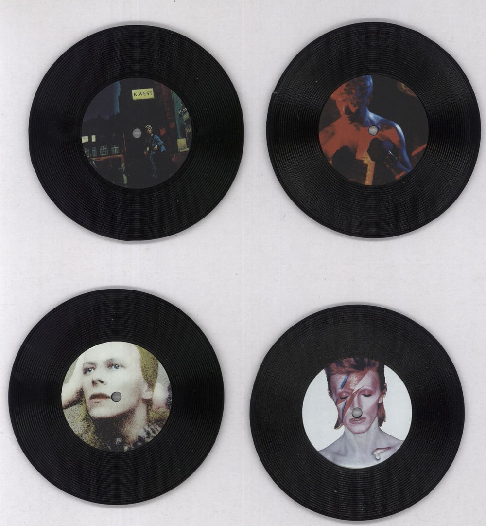 David Bowie Coaster Set Chinese memorabilia BOWMMCO829198