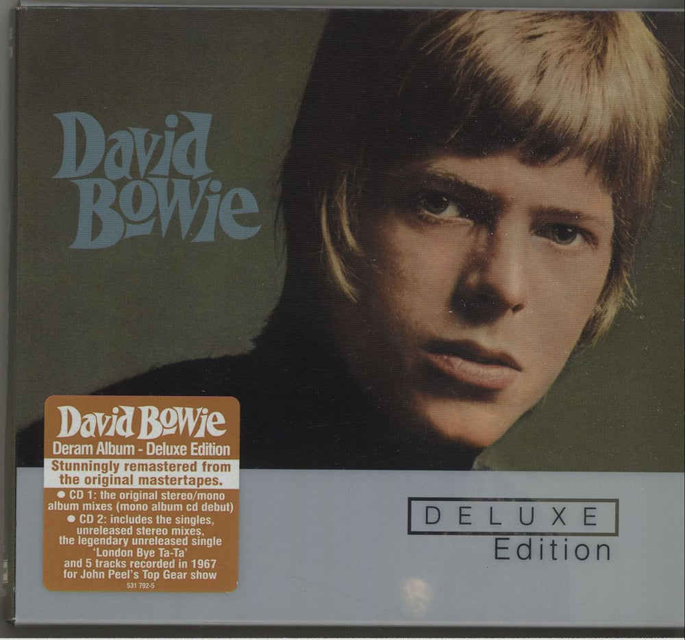 David Bowie David Bowie - Slipcase UK 2 CD album set (Double CD) 531792-5