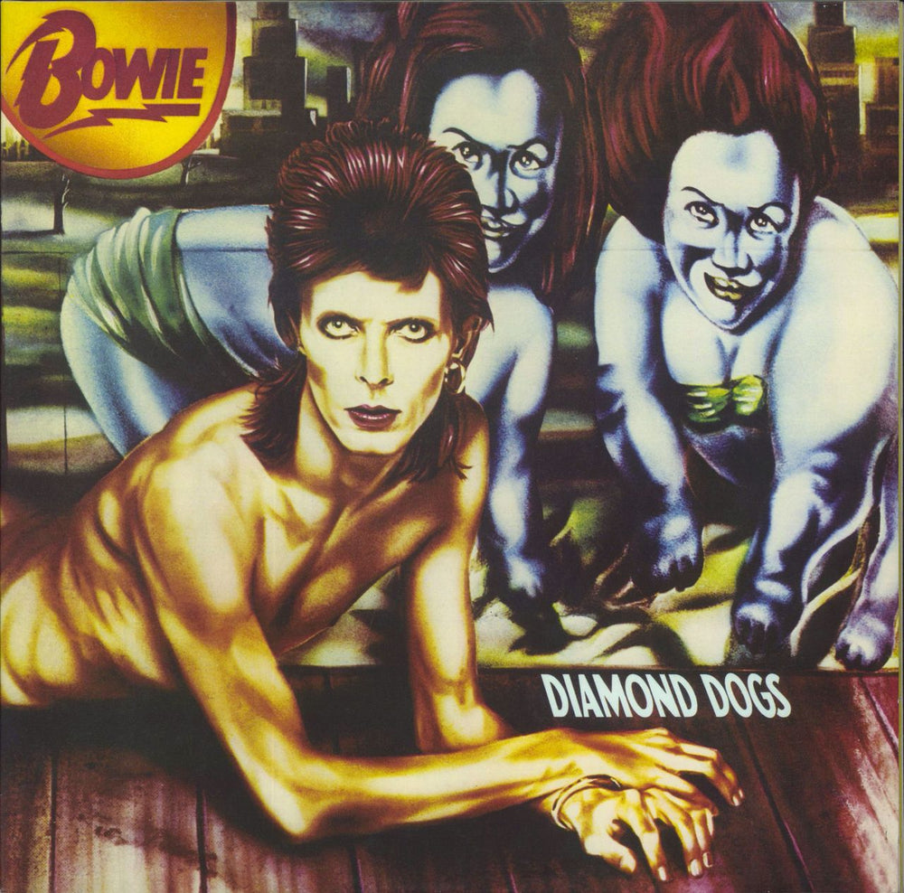 David Bowie Diamond Dogs - 180gm UK vinyl LP album (LP record) DB74761