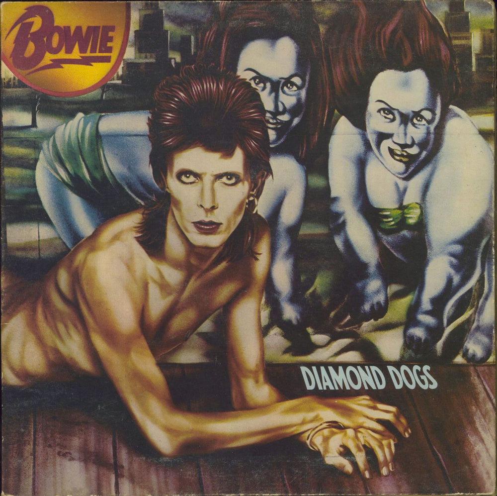 David Bowie Diamond Dogs - 1st - EX UK vinyl LP album (LP record) APL1-0576