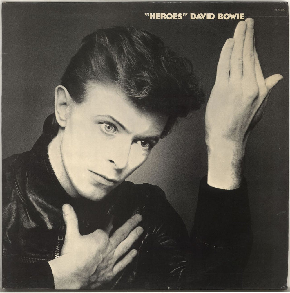 David Bowie Heroes - Italian Vinyl & UK Laminated Sleeve UK vinyl LP album (LP record) PL12522