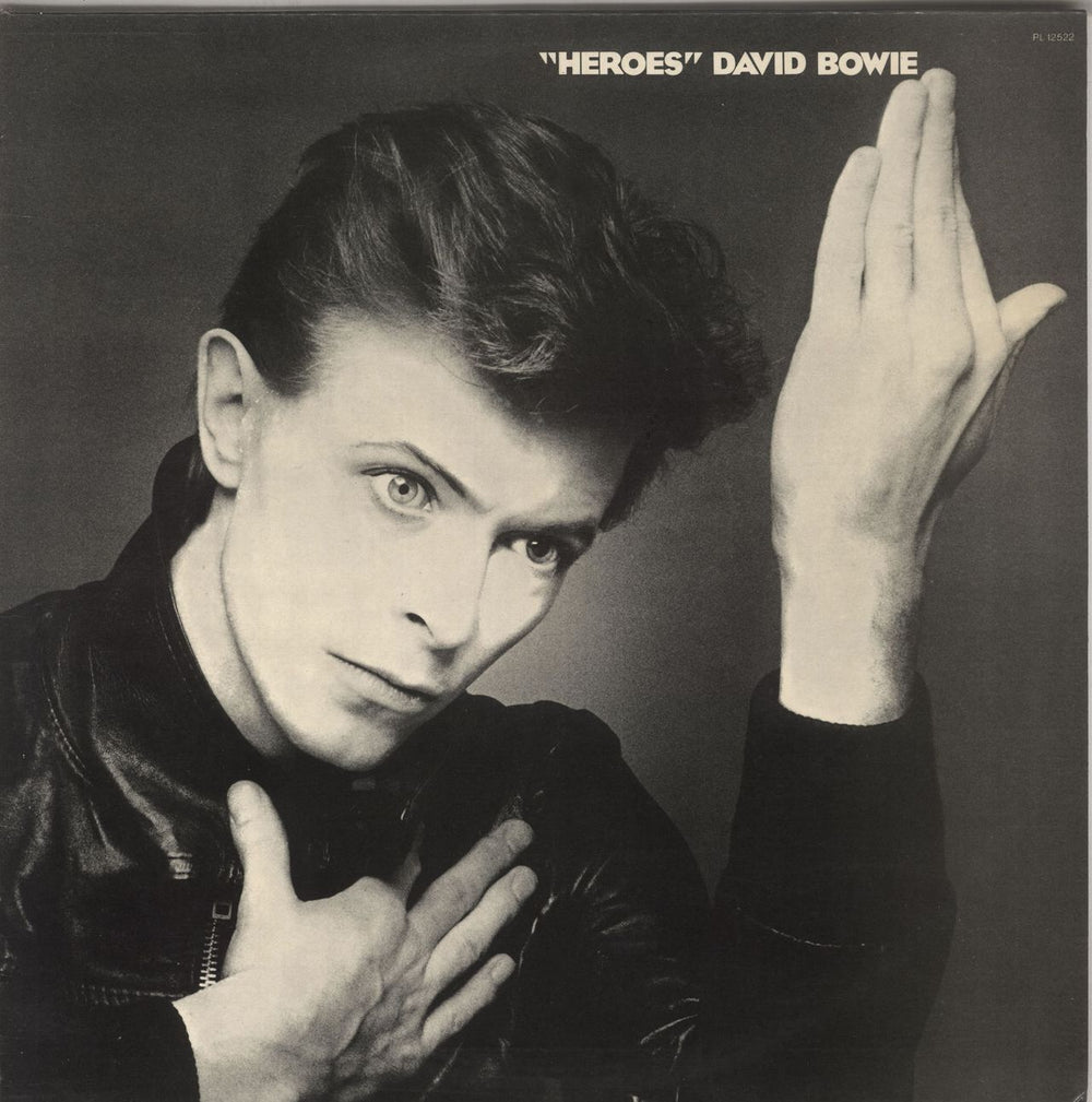 David Bowie Heroes - Italian Vinyl - VG UK vinyl LP album (LP record) PL12522