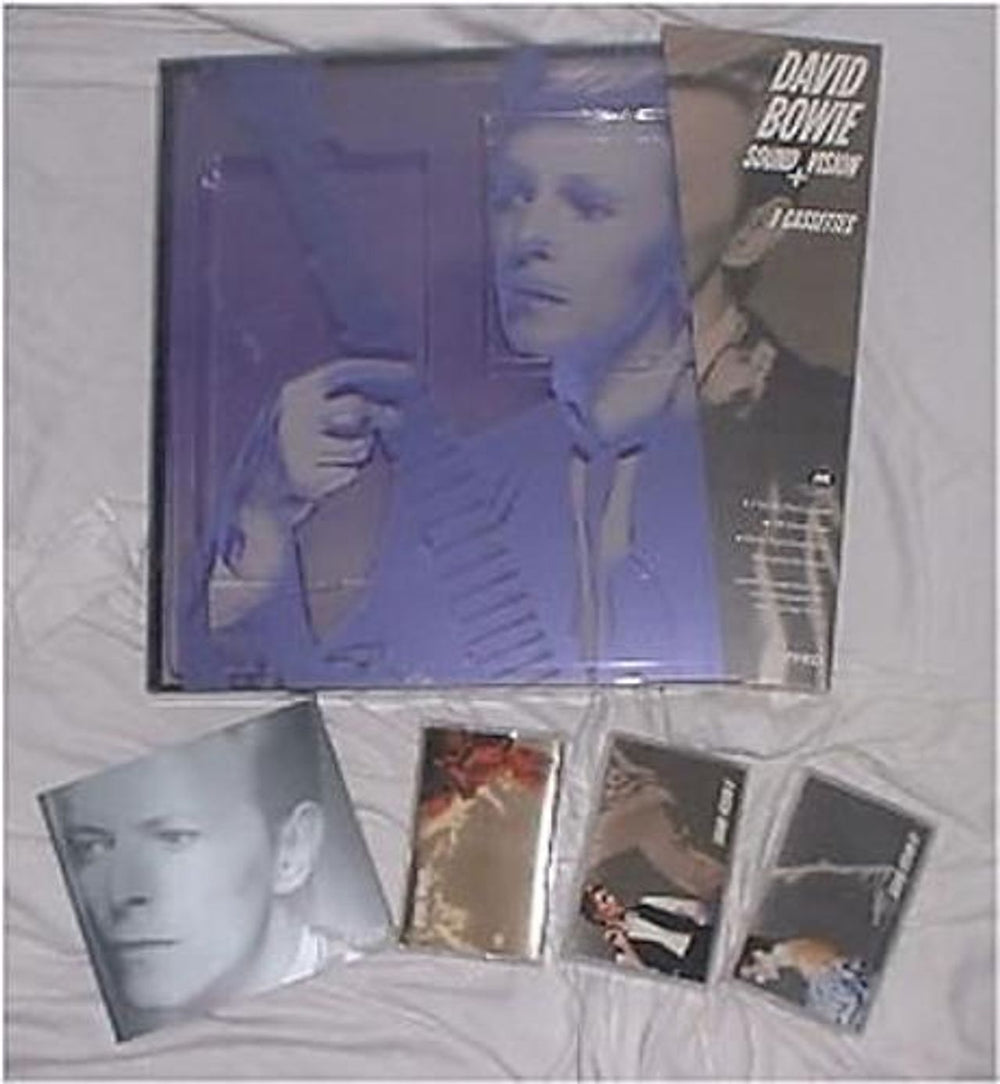 David Bowie Sound And Vision US Cassette Box BOWXCSO194488