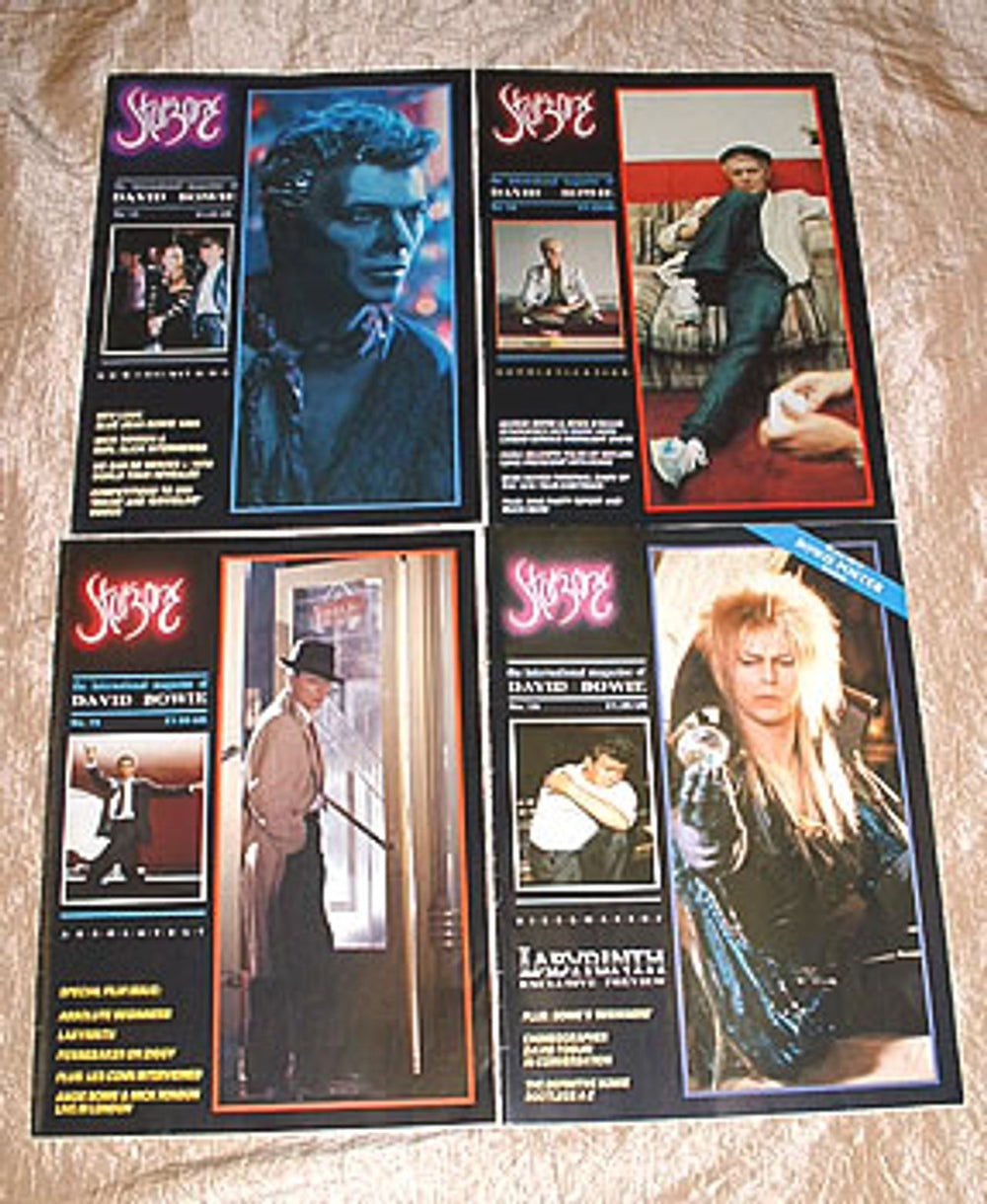 David Bowie Starzone UK magazine