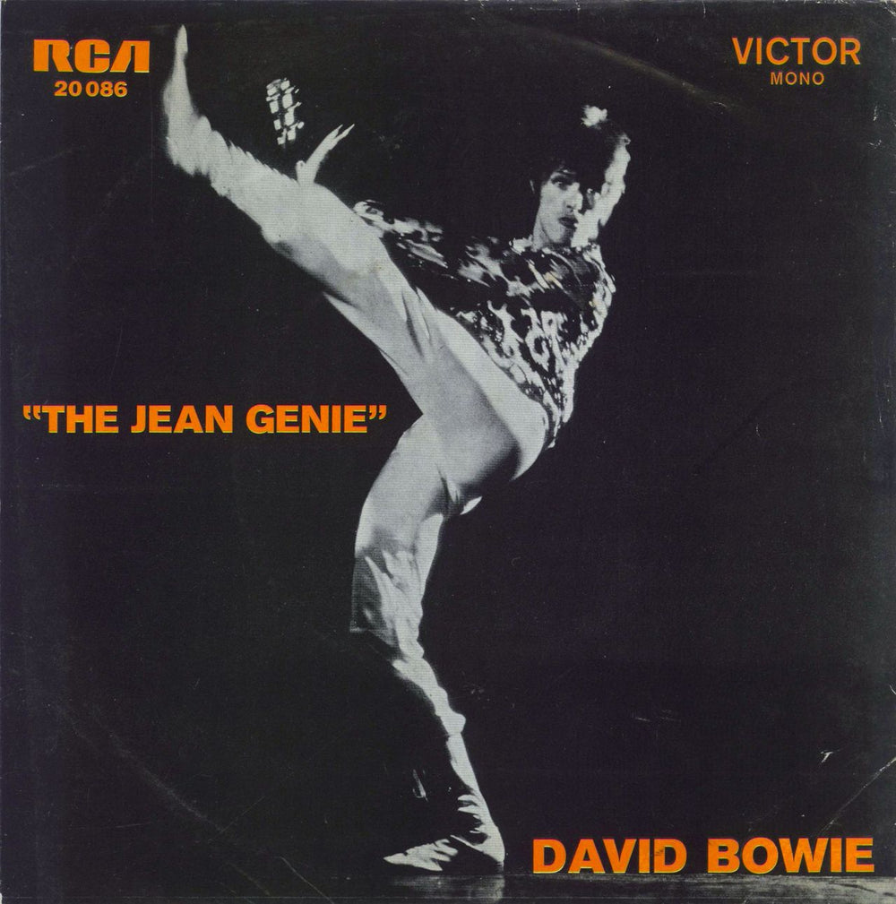 David Bowie The Jean Genie - Post 1977 'SPA' issue Portugese 7" vinyl single (7 inch record / 45) 20086