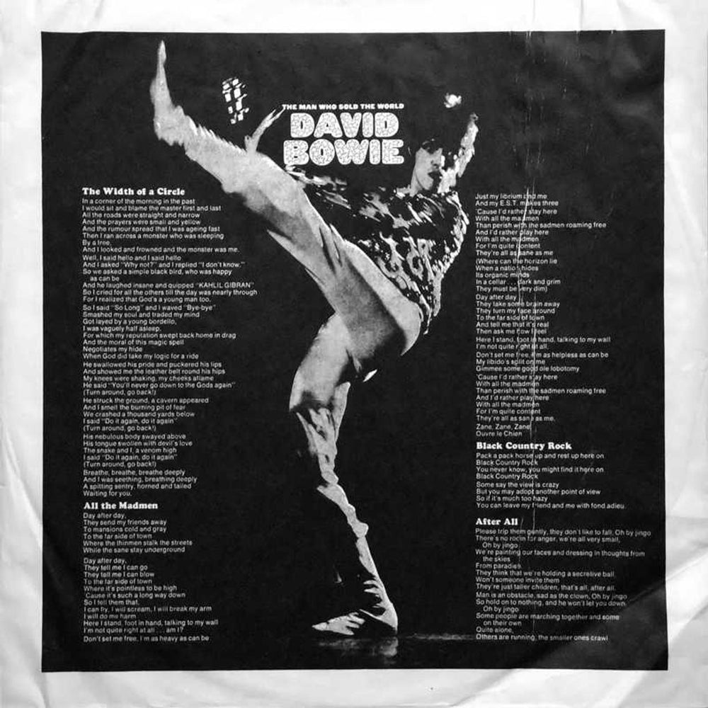 David Bowie The Man Who Sold - 1st - Complete - EX UK vinyl LP album (LP record)