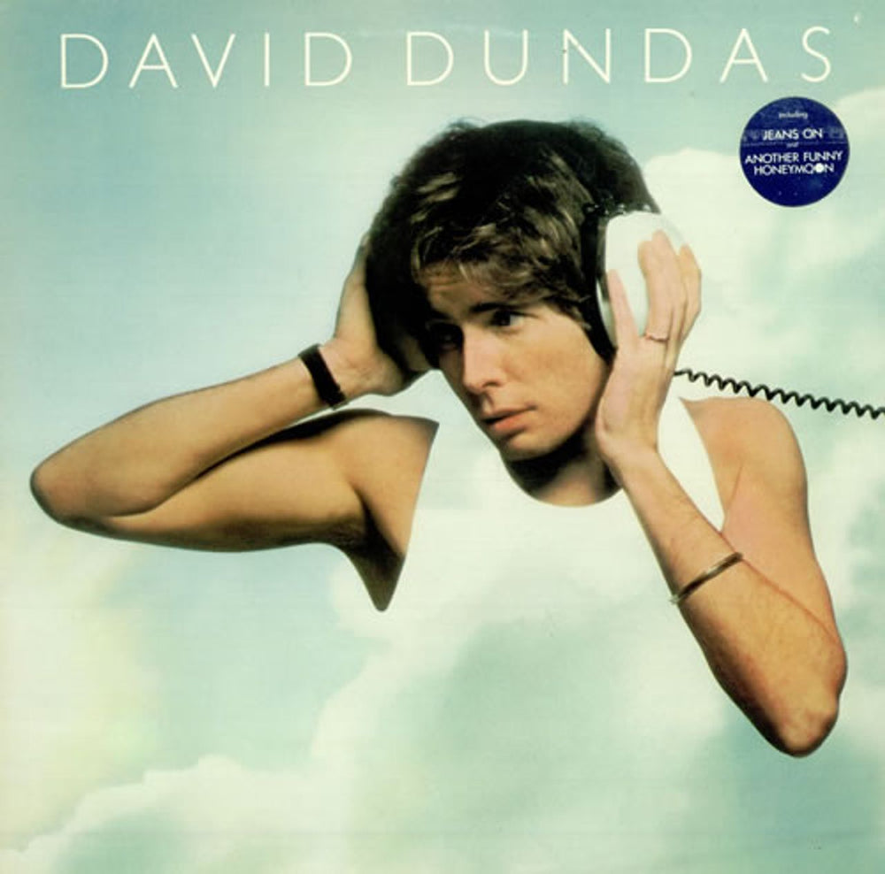 David Dundas David Dundas - Hype stickered UK vinyl LP album (LP record) CHR1141