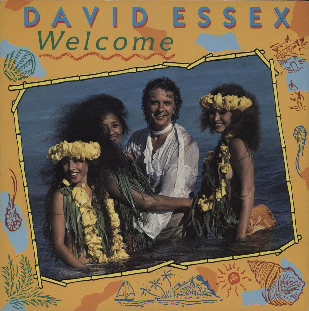 David Essex Welcome UK 7" vinyl single (7 inch record / 45) ESSEX4