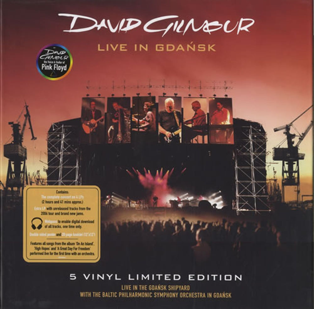 David Gilmour Live In Gdansk UK Vinyl Box Set 2354841