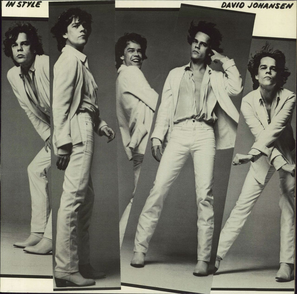David Johansen In Style UK vinyl LP album (LP record) SKY83745
