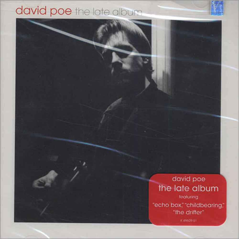 David Poe The Late Album US CD album (CDLP) EK69609