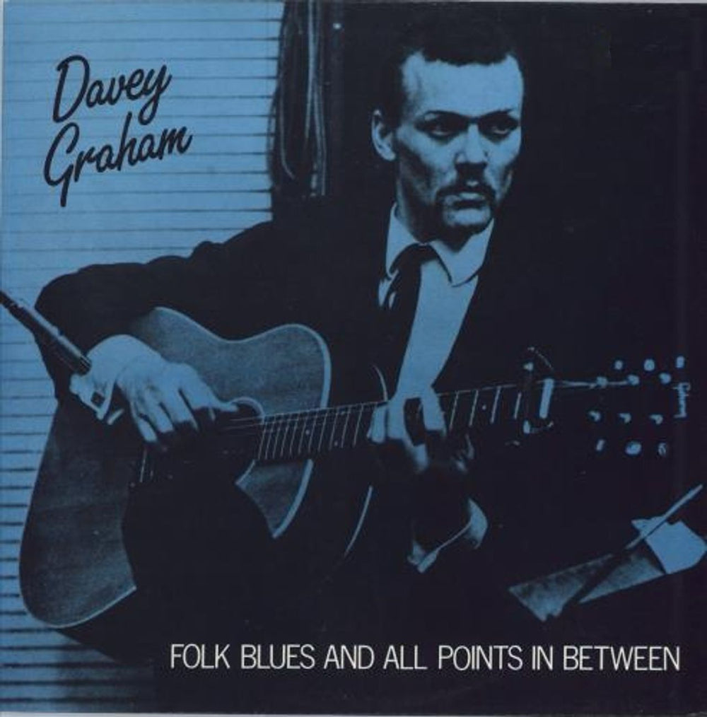 Davy Graham Folk Blues And All Points In Between UK vinyl LP album (LP record) SEE48