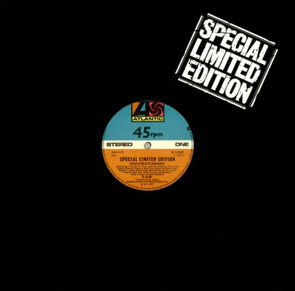 DBM Discobeatlemania UK 12" vinyl single (12 inch record / Maxi-single) K11027