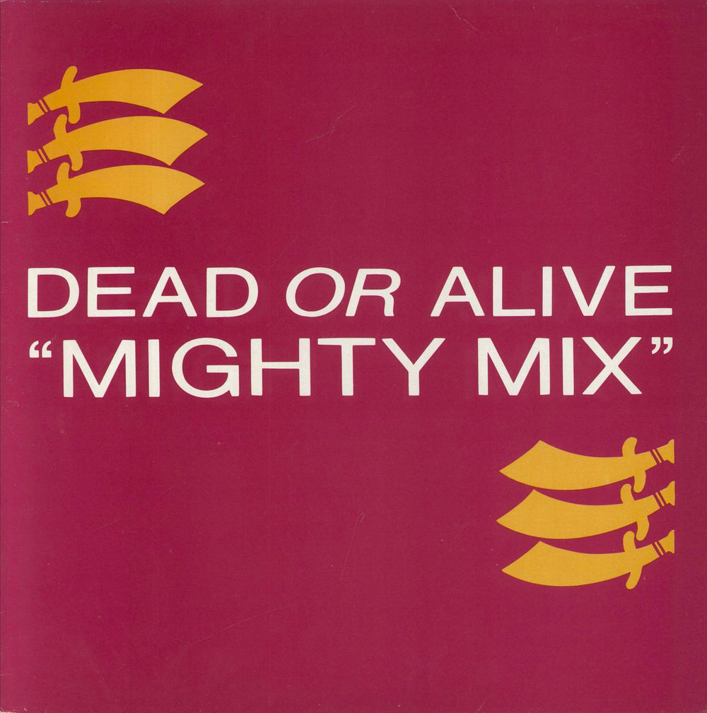 Dead Or Alive Mighty Mix UK Promo 12" vinyl single (12 inch record / Maxi-single) XPR1257