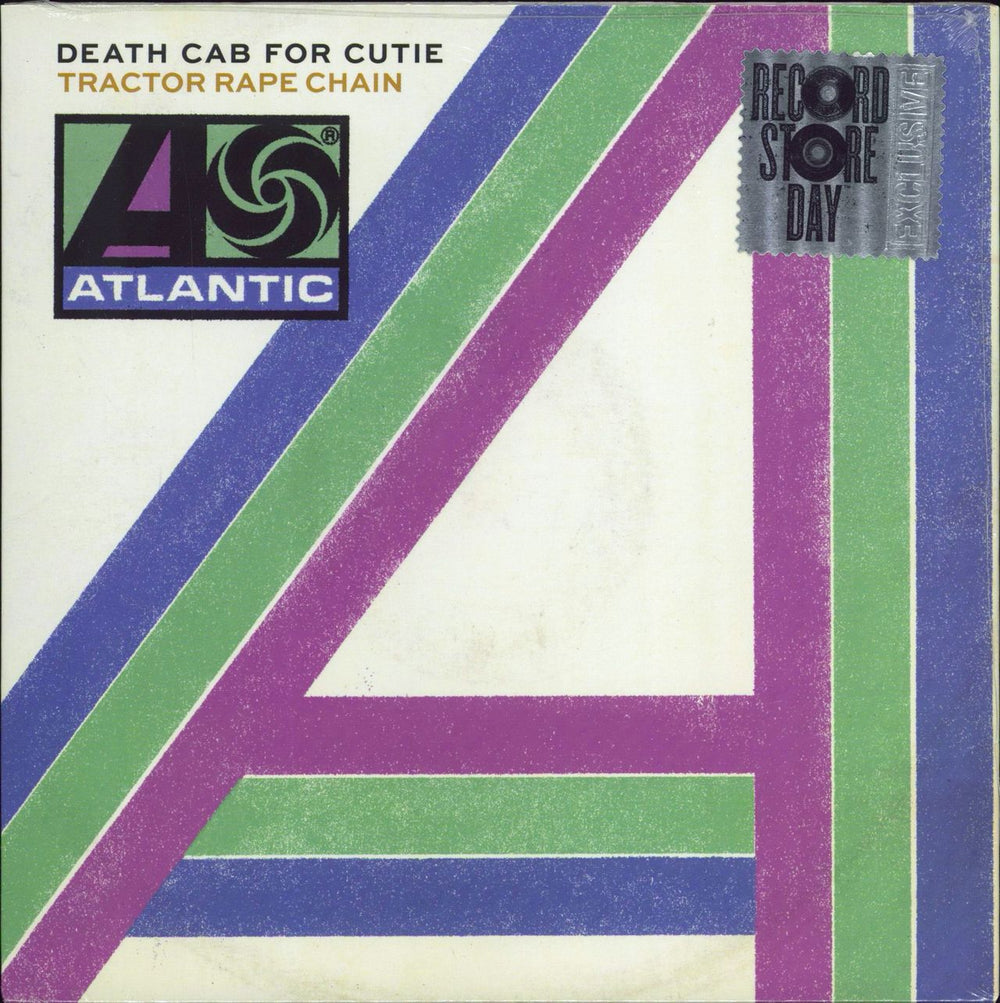 Death Cab For Cutie Tractor Rape Chain - RSD16 - White Vinyl - Sealed US 7" vinyl single (7 inch record / 45) 7567866558