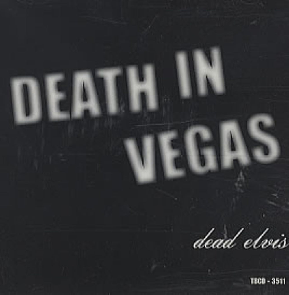 Death In Vegas Dead Elvis US Promo CD album (CDLP) TBCD-3511