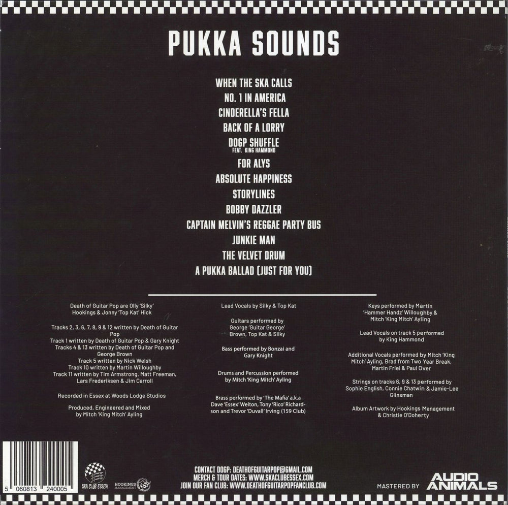 Death Of Guitar Pop Pukka Sounds - Autographed UK 2-LP vinyl record set (Double LP Album) 5060813240005