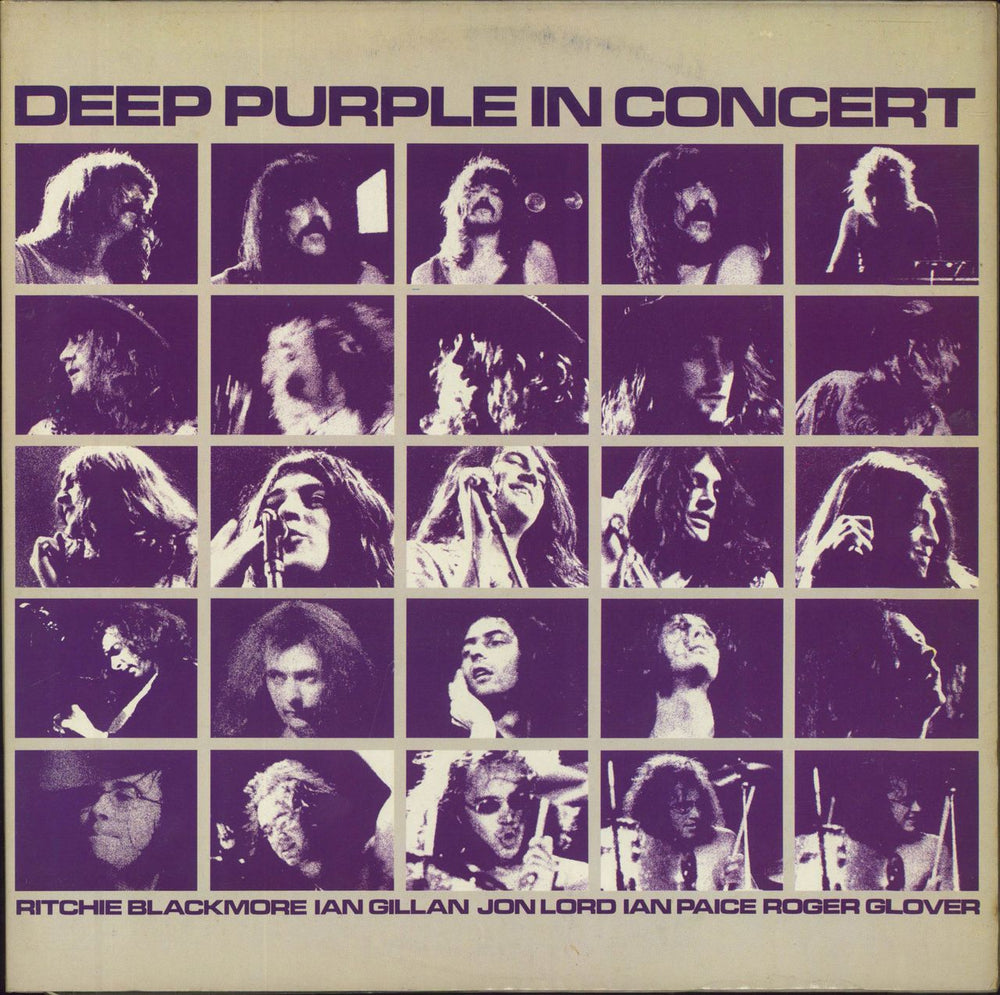 Deep Purple Deep Purple In Concert - EX UK 2-LP vinyl record set (Double LP Album) SHDW412