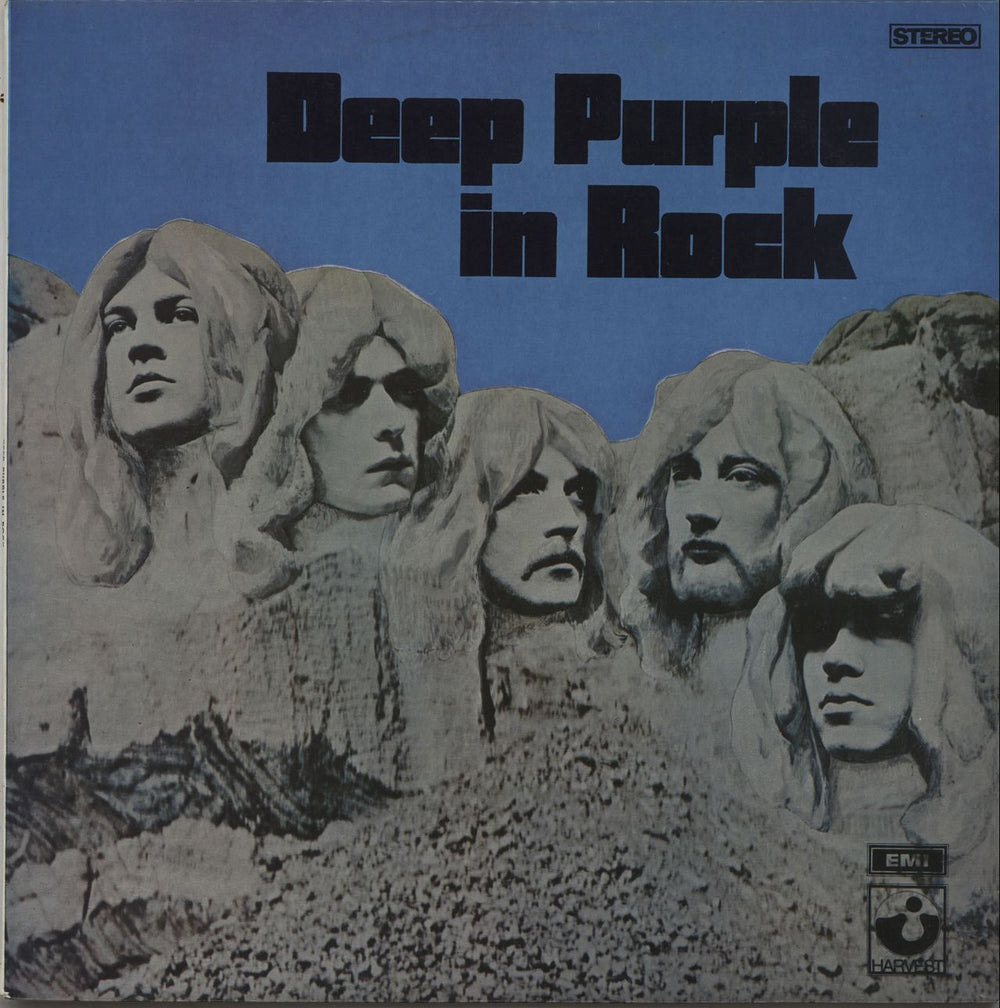 Deep Purple In Rock Australian vinyl LP album (LP record) SHVL777