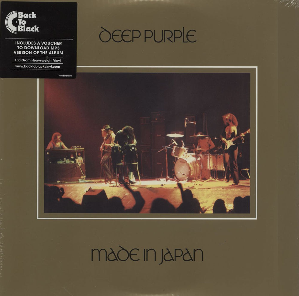 Deep Purple Made In Japan - 180gm Vinyl - Sealed UK 2-LP vinyl record set (Double LP Album) 3769659