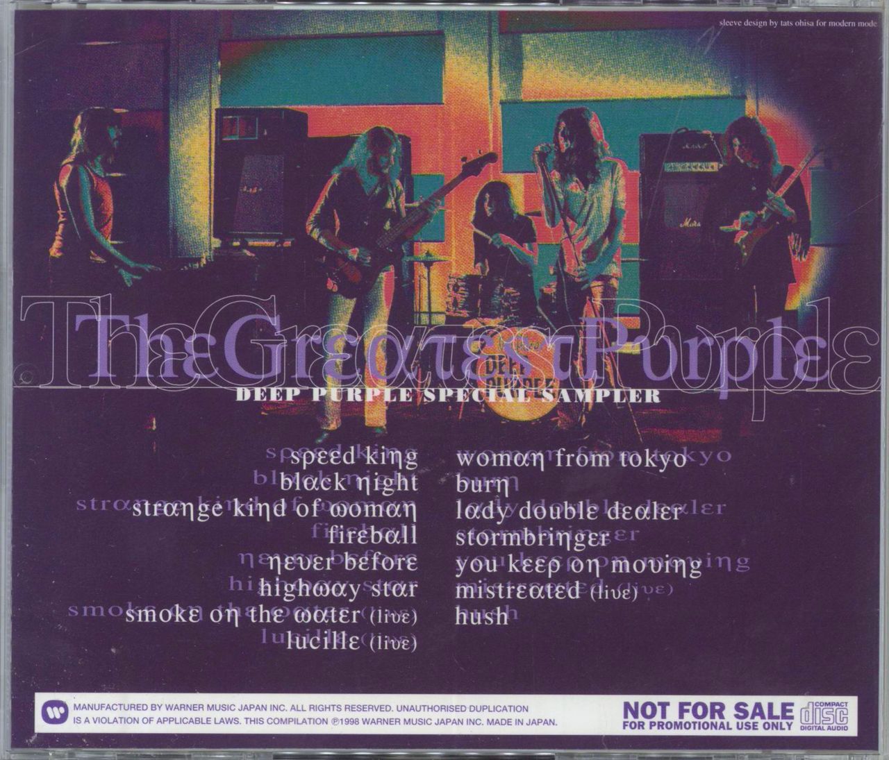 Deep Purple The Greatest Purple - Deep Purple Special Sampler