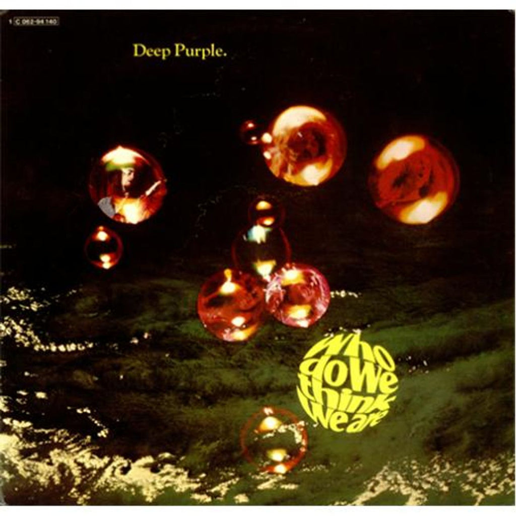 Deep Who Do We Think We Are Lyric German Vinyl LP — RareVinyl.com